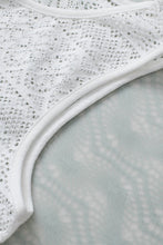 Load image into Gallery viewer, White Lace Crochet Hollow out Fringed Tank Top