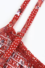 Load image into Gallery viewer, Red Floral Tank