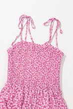 Load image into Gallery viewer, Pink Boho Floral Jumpsuit