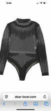 Load image into Gallery viewer, Sheer Sequin Bodysuit
