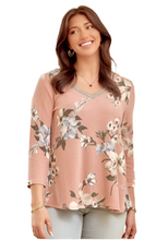 Load image into Gallery viewer, V-neck Floral Tunic
