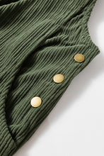 Load image into Gallery viewer, Green Solid Pocketed Loose Fit Corduroy Overall
