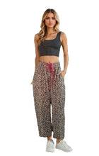 Load image into Gallery viewer, STRAIGHT LEG  ANIMAL PRINT PANTS
