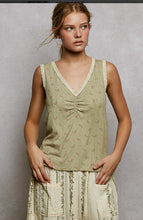Load image into Gallery viewer, V-neck sleeveless slim fit top

