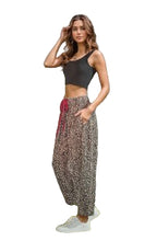 Load image into Gallery viewer, STRAIGHT LEG  ANIMAL PRINT PANTS
