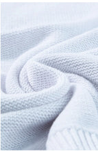 Load image into Gallery viewer, White Multi Crochet Flower Knit Short Sleeve Sweater Tops
