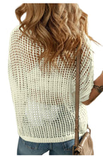 Load image into Gallery viewer, Crochet Flower Hollow-out Sweater Top
